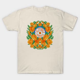 California Poppy Wildflower Superbloom T-Shirt